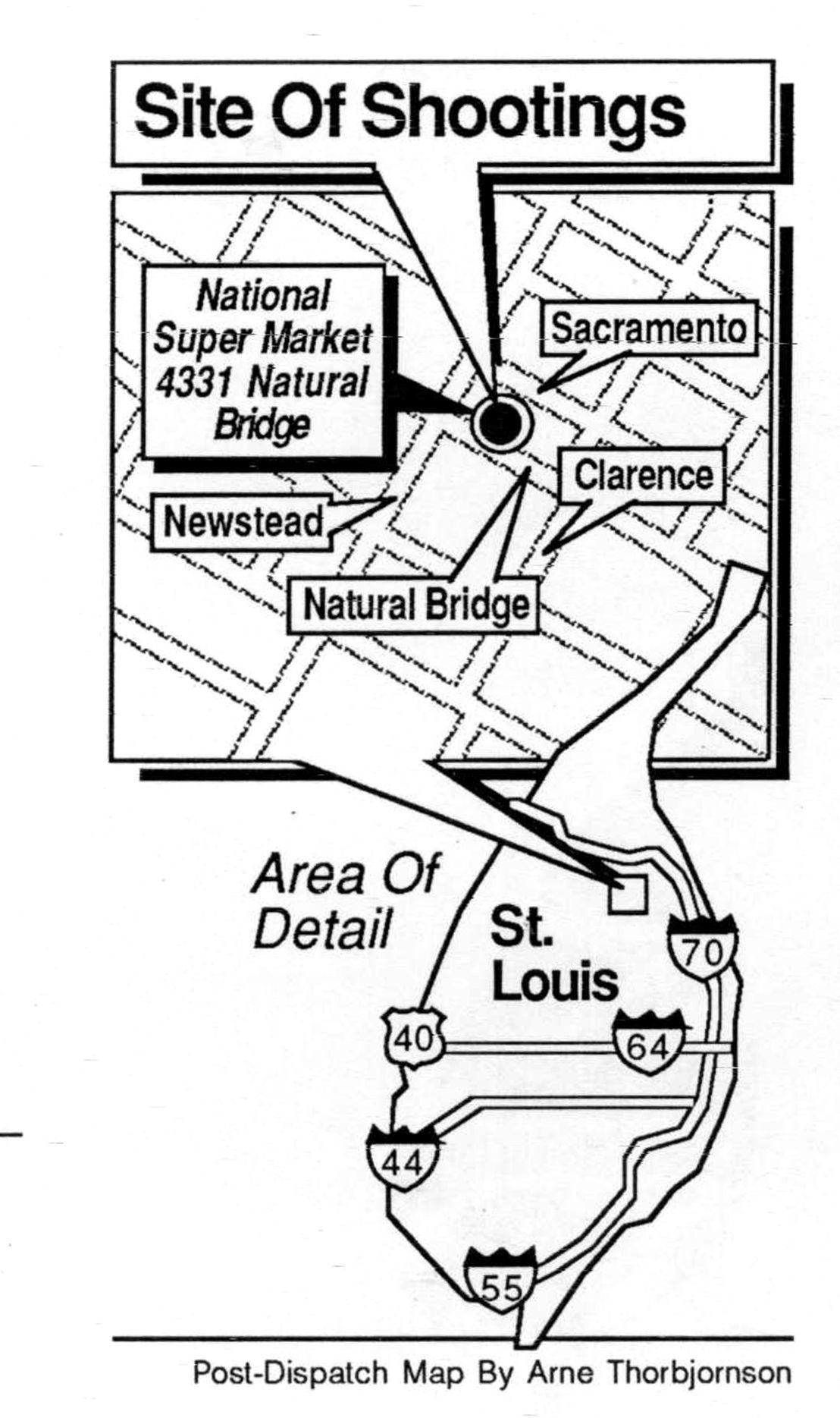 National supermarket shooting, 1987